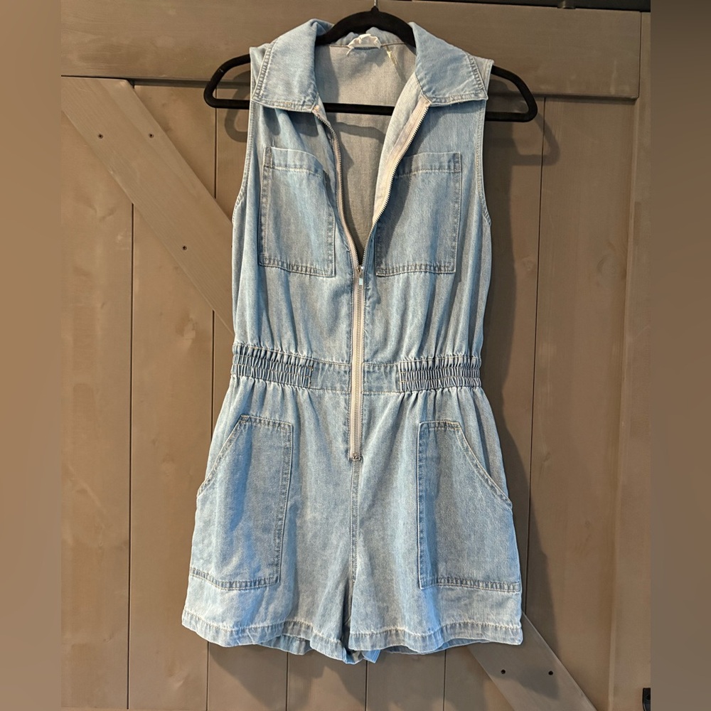 Elan Sky Blue Denim Jacket